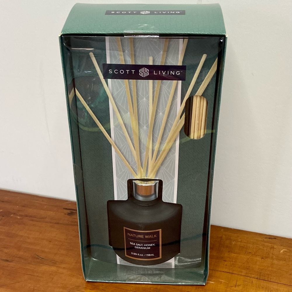 SCOTT LIVING Reed Diffusers - "Nature Walk" - NIB